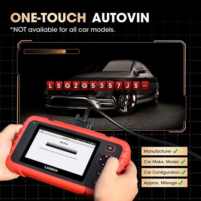 LAUNCH CRP129X Valise Diagnostic Auto OBD2 Scanner Outil de Diagnostic