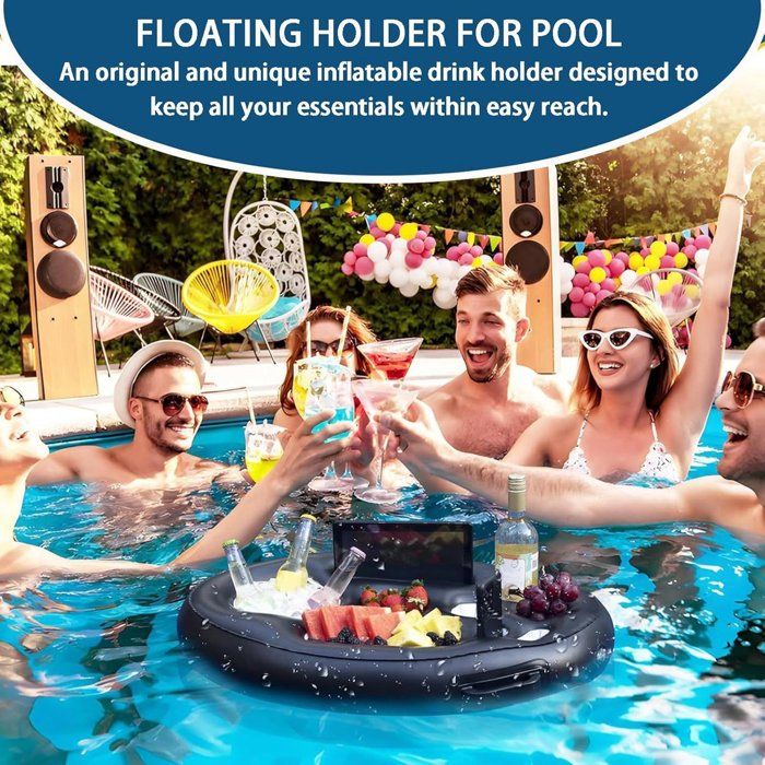 Porte-gobelet Gonflable Flottant 8 Trous Gonflable Porte-Boissons de Grande Capacité Bar Flottant Piscine Piscine Party Fête Plage - Jeux - Jouets Porte-gobelet Gonflable Flottant 8 Trous Gonflable Porte-Boissons de Grande Capacité Bar Flottant Piscine Piscine Party Fête Plage - Jeux - Jouets