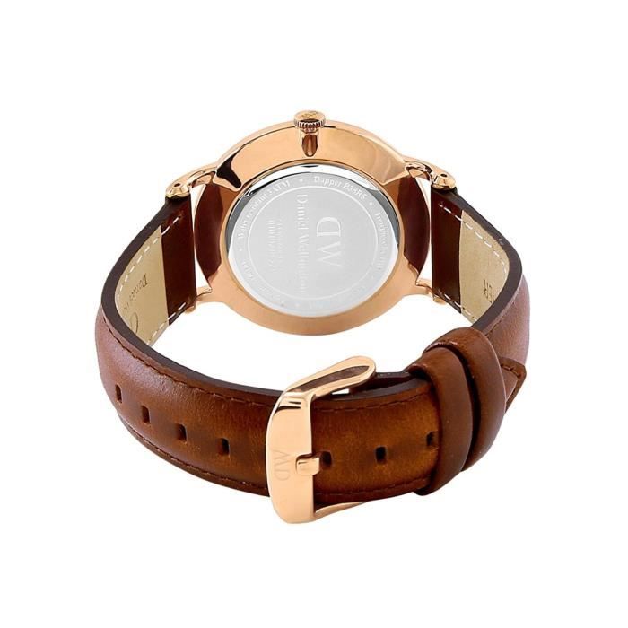 Montre daniel wellington on sale femme cuir