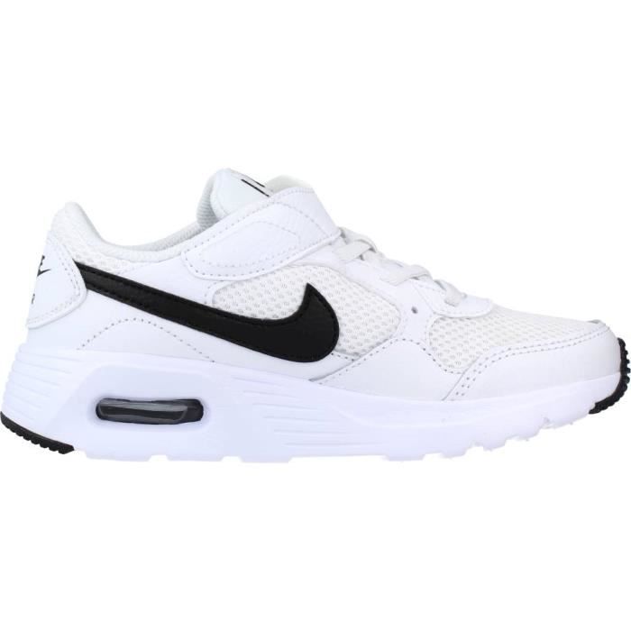 Basket NIKE 105052 Enfant Fille Scratch Blanc Blanc