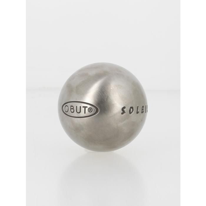 Obut Soleil Tendre 73 Mm – Boules De Pétanque Compétition, Lot De 3 En Acier Inoxydable – 730 G