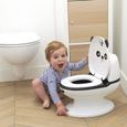 BEBECONFORT Mini toilette Panda, Pot avec bruit de chasse d'eau, Bleu-6