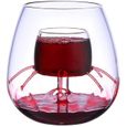 Verre À Vin Rouge Pied Plat Fontaine Verre De Vin Rouge Verre Borosilicate Verre Cadeau Coffret Ensemble De Vin (Size : JJ001 [408]-0