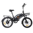 Vélo Électrique KuKirin V1 Pro 20 pouces 48V 7.5Ah 350W 120 kg Portée Maximale 45 km-0