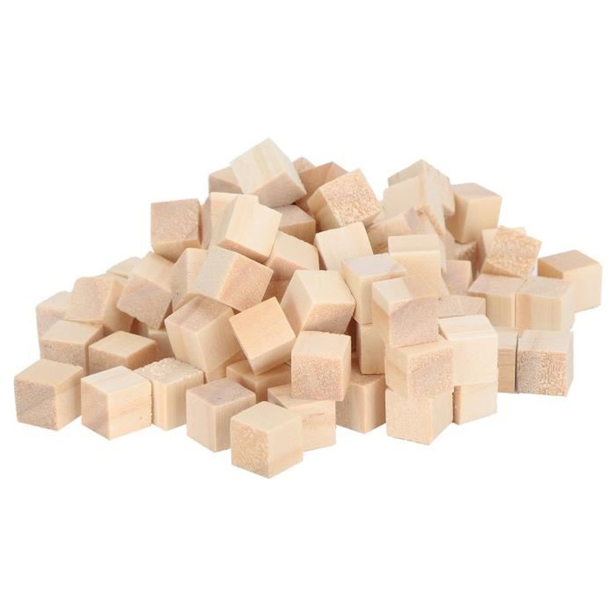 Healifty Lot de 50 cubes en bois vierges en forme de dés en bois carrés pour la fabrication de puzzles et travaux manuels 14 mm Size 4 comme sur l'image Healifty Lot de 50 cubes en bois vierges en forme de dés en bois carrés pour la fabrication de puzzles et travaux manuels 14 mm Size 4 comme sur l'image