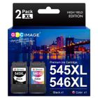 Cartouche Imprimante - GPC Image 545xl - Compatible PG-545XL CL-546XL pour Pixma MX495 TR4550 TR4551 TS3150 TS3151