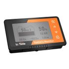 LITIME Moniteur de Batterie 500A 8V - 120V avec Shunt, Écran LCD+Alarme, Testeur de Batterie Compatible LiFePO4/Gel/AGM