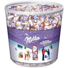 Chocolat de Noël : Milka Tubo Mini Père Noël 1,540kg