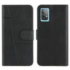 MOONCASE Oppo A72 Housse en Cuir Portefeuille à Rabat Téléphone Portable Pochette Étui de Protection pour Oppo A52-A72-A92 6.5",Noir