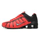 IAMS CHIEN Chaussures d'entraînement de sport pour homme SHOX NZ Leven 3 - Rouge - Synthétique - Lacets