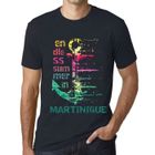 ULTRABASIC Homme Tee-Shirt Un Été Sans Fin En Martinique – Endless Summer In Martinique – T-Shirt Vintage
