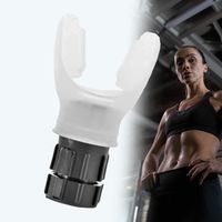 Fitness réglable en résistance accessoires de sport Running yoga morseur de bouche pour adulte compact et ergonomique (White)