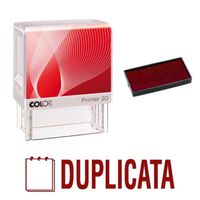 Tampon encreur Duplicata COLOP printer 20 38x14mm Mygoodprice rouge