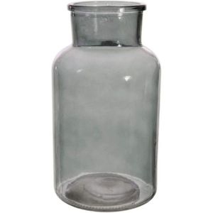 VASE - SOLIFLORE VASE - SOLIFLORE Mini vase entonnoir en verre fumé