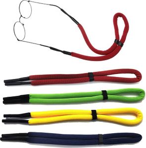 Lot De 4 Sangles Réglables En Cuir Pour Lunettes, Cordon De Cou, Chaîne
