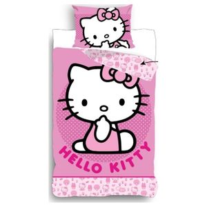 Couette Réversible Hello Kitty Pottery Barn Taille Queen - Ivoire/fard à Joues - Occasion