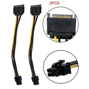 Be Quiet CS-3420 C/âble dAlimentation 2 x SATA 15 Broches 30 cm Noir