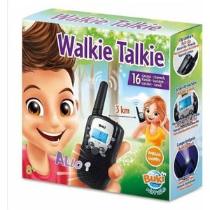 TALKIE-WALKIE JOUET Talkie-walkie BUKI - Portée 3 km - 16 canaux - Lam