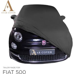 Color : Silver, Size : 500 Bache Voiture Housse Voiture Compatible avec Fiat 500 500C 500E 500L500X Uno Anti-gr/êle Imperm/éable Toutes Saisons Protection Voiture