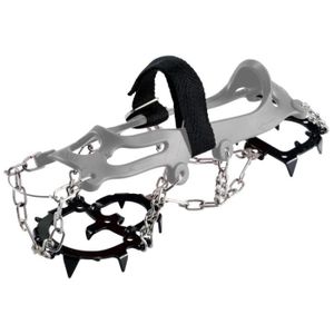 Trekking Alpinisme U//K Crampons /à Glace,Griffes /à Crampon avec 8 Dents,Crampons pour Chaussures de randonn/ée,Multi-Dents en Silicone pour Hiver Haute Altitude