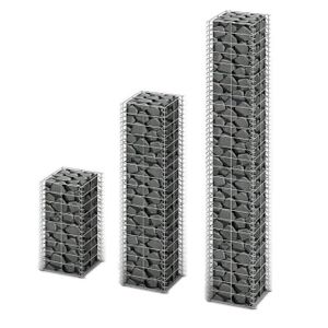 CLÔTURE - GRILLAGE Drfeify 3 gabions en fil galvanisé  DR020