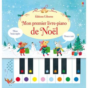 INSTRUMENT DE MUSIQUE Mon premier livre piano Noël