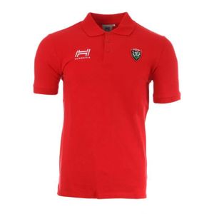 POLO Polo Rouge Homme Hungaria - RC Toulon - Manches Co