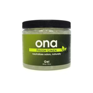 Filtre à odeurs ONA gel Fresh Linen - Neutralisant d'odeurs en pot de 500ml