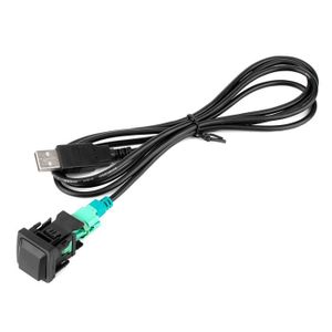 Interface USB MP3 FLAC Auxiliaire pour voiture SEAT connecteur Quadlock  Chargeur Prise jack Boitier Prise Adaptateur Clé USB
