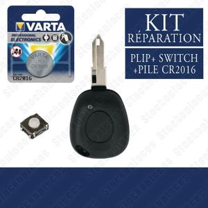 KIT Serrure 4 Barillets compatible avec Megane Scenic Clio 2 Master Thalia  OPEL Movano 7701472806 + 2 clés @Pro-Plip