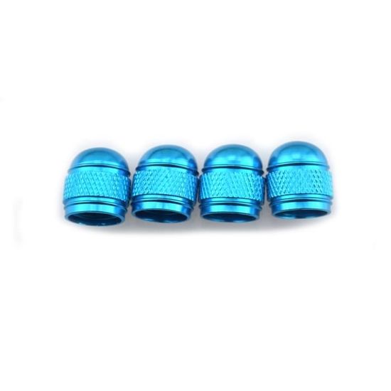 4-Pack Silver Aluminum Tire Valve Stem Caps – Universal For Car, Truck, SUV – Air Dust Covers