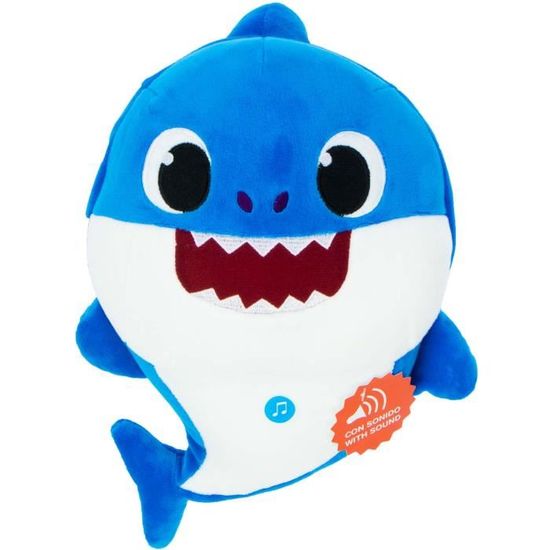 Peluche Baby Shark bleu 17 cm - Cdiscount Jeux - Jouets