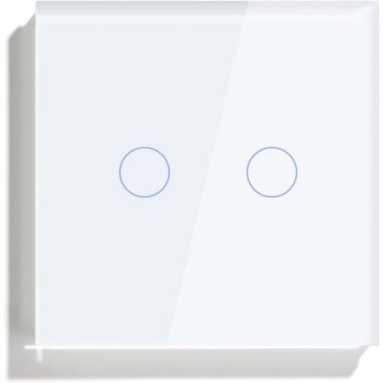 Moes – Interrupteur D'éclairage Intelligent Tuya Zigbee 2mqtt, 2/3 Voies, Sans Fil Neutre, Aucun