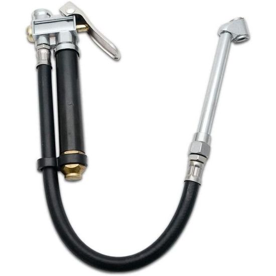Pistolet Gonfleur Pneus 20 Litres - Pompe à Air 10 Bar Avec Manomètre - Pour Pneus Voiture, Vélo, Ballons - 5
