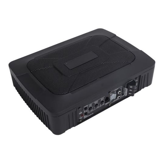 Caisson De Basses Actif 8 Pouces Sous Siège Voiture - Subwoofer Puissant 200W Avec Télécommande