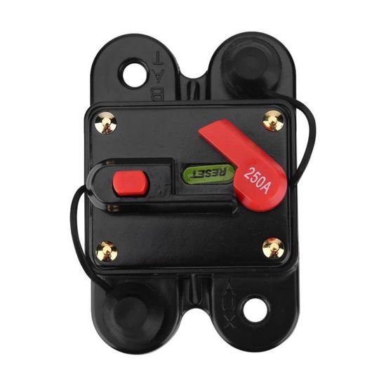 Fusible réarmable Disjoncteur de Voiture, Disjoncteur DC 12V pour