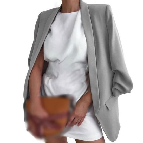 Veste Blazer Standard en coton pour femme veste urbaine