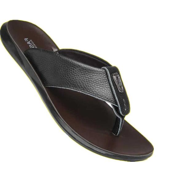 Tongs Homme - Chaussures De Plage à Bout Plat, Antidérapantes, Beige, Taille 40 2/3 EU - Matériau EVA Et Semelle Caoutchouc - 6