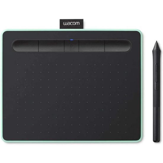 Intuos M Bluetooth, Pistache, Tablette graphique sans fil pour la peinture, le dessin et