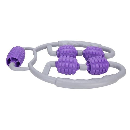 Rouleau De Massage Musculaire Des Tissus Profonds, 360° 3d Foam Roller Massage Anti Cellulite, 4