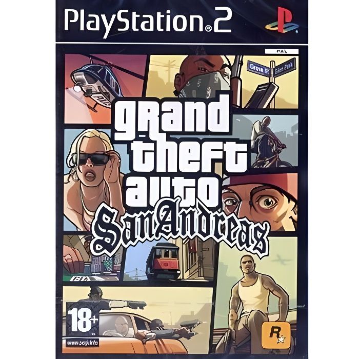 Take 2 Gta San Andreas / Jeu Console PS2