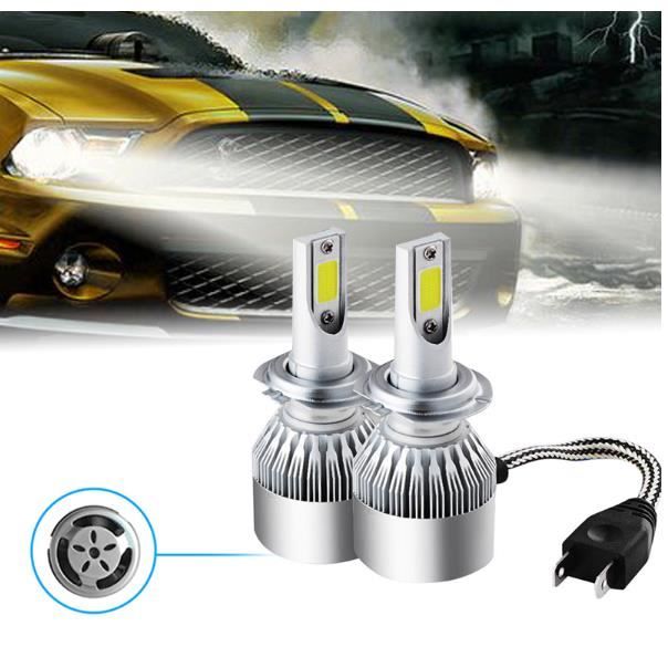 Mini 110W 20000LM H7 LED Ampoule Voiture Feux Phare Lampe Remplacer HID Xénon