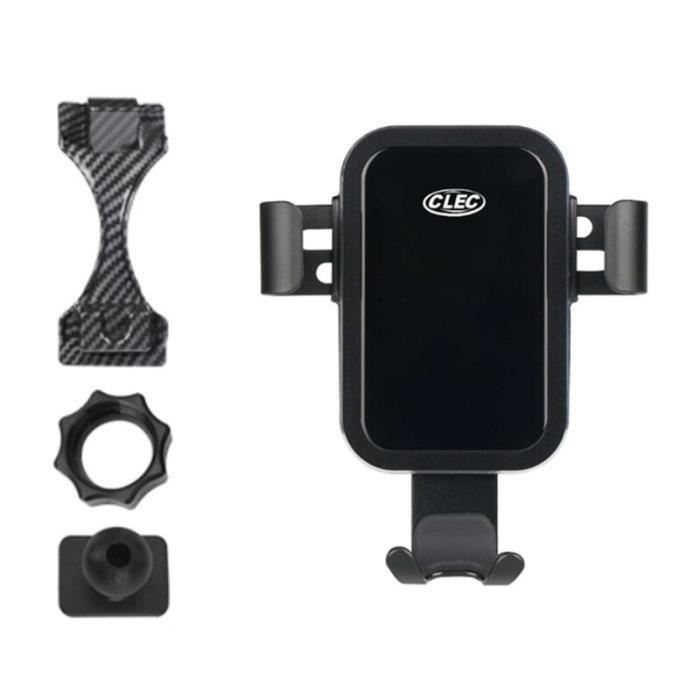 Supports voiture,Support de téléphone pour mercedes benz classe C W205 2020 2019 évent GPS support de téléphone support - Type Bleu