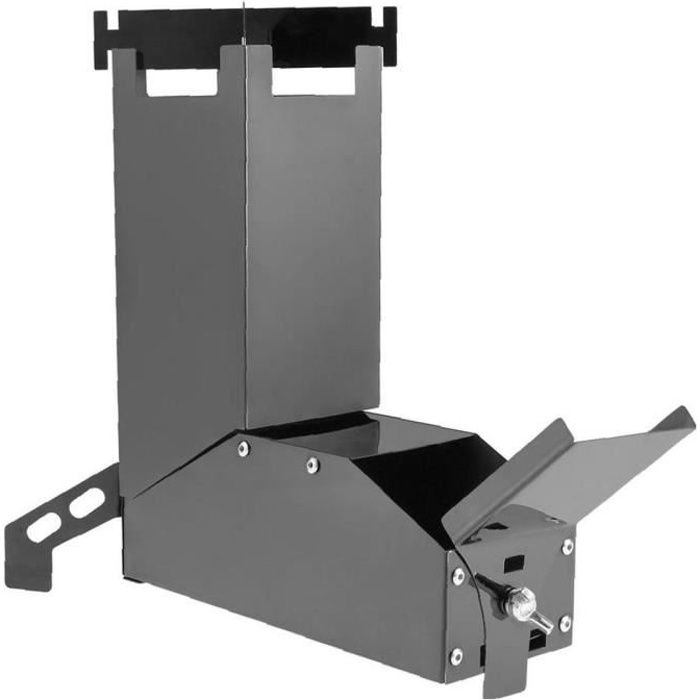Camping cheminée pliable Feuille de camp de camps Portable Four de roquette en bois extérieur Poêle à bois mini pliage de bois de ch