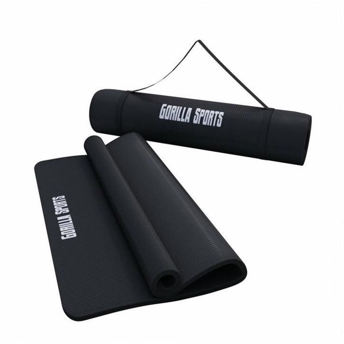 Tapis en mousse pour le sport à domicile NOIR