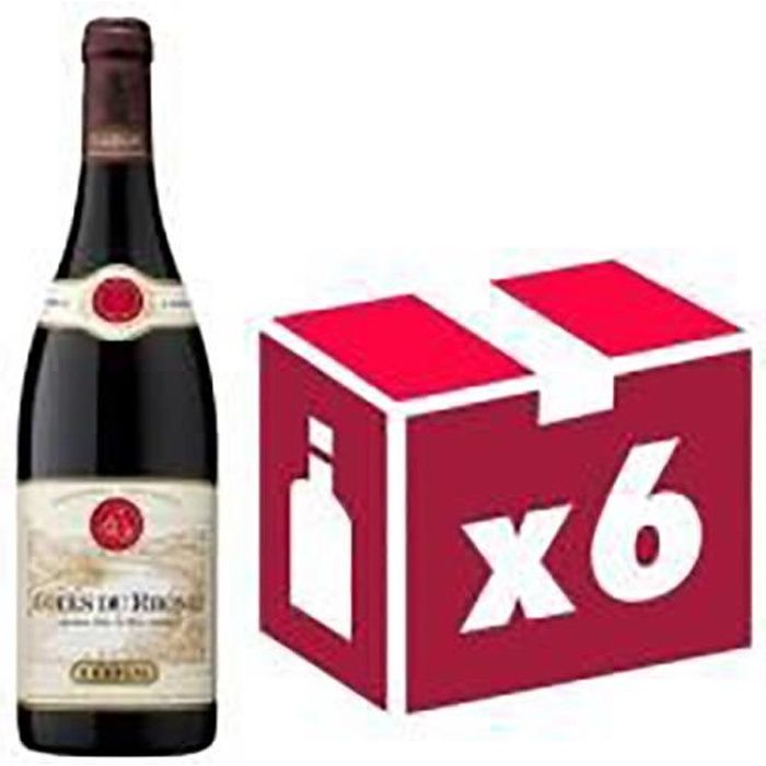 Côtes du Rhône vin rouge 6x75cl Guigal