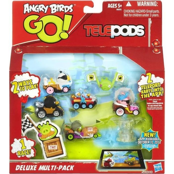 Telepods Angry Birds Go ! - Multi-Pack Deluxe