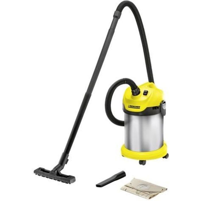 Kärcher WD 2 Premium Aspirateur traineau avec sac-sans sac