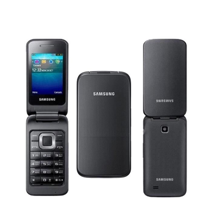 2.4'' Samsung C3520  (Reconditionnés , Débloqué , Noir  )