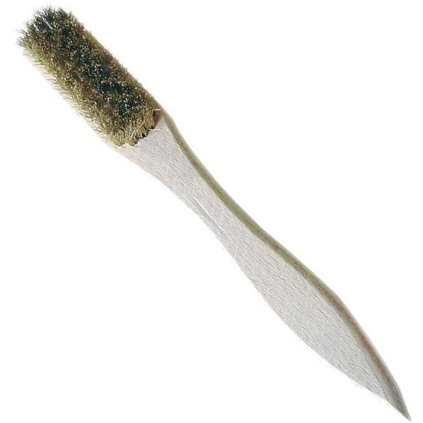 Brosse à bougie - laiton